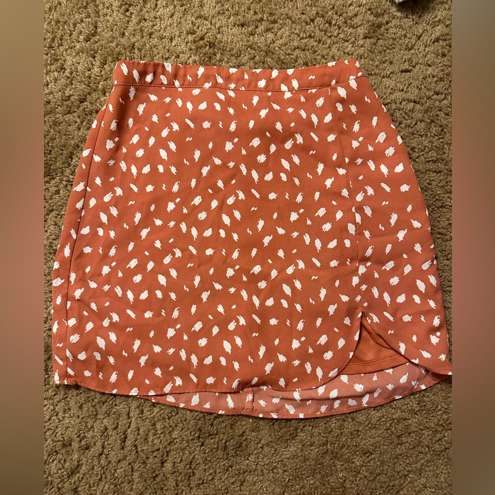Orange Skirt